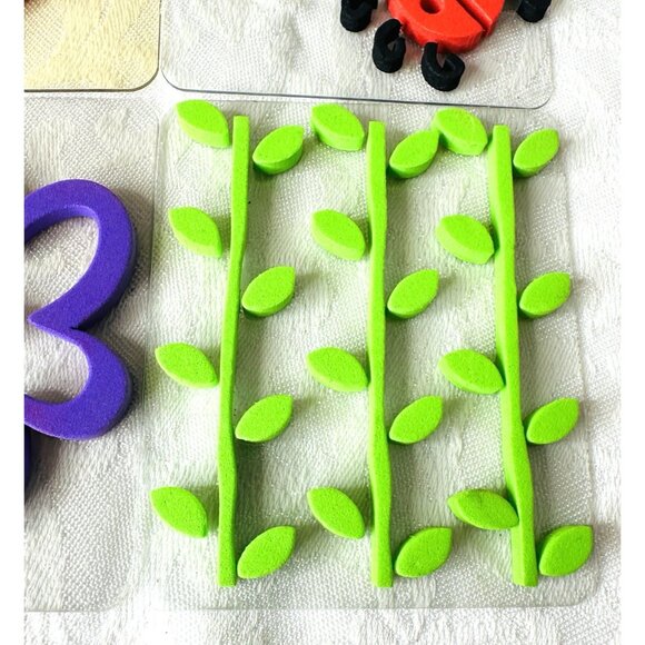 Duncan Chunky Layers Craft Foam Lady Bugs Hearts Flowers See Thru Mounts (6) VTG - Picture 4 of 8